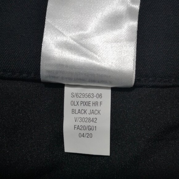 Old Navy Pixie Ladies Size 16 Black Jack High Rise Secret Slim Pockets Pants - Picture 7 of 14